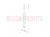 PIAGGIO Zip 50 2T Rear suspension - Shock absorber/s
