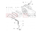 PIAGGIO Cover - secondary air filter box