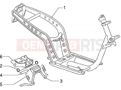 PIAGGIO Zip 50 MY95 Chassis-Central stand