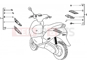 PIAGGIO Zip elettrico Front and rear blinkers