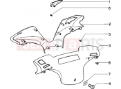 PIAGGIO Zip elettrico Handlebars covers