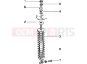 PIAGGIO Zip elettrico Rear shock absorber