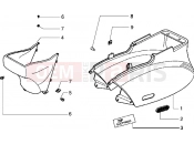 PIAGGIO Zip elettrico Side covers