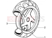 PIAGGIO Rear wheel