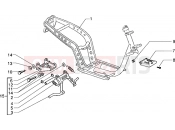 PIAGGIO Zip 50 RST chassis-central stand
