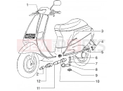 PIAGGIO Zip 50 RST transmissions - (disc brake version)