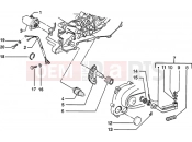 PIAGGIO Starting motor-starter lever