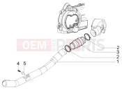 PIAGGIO Belt cooling tube