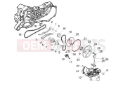 PIAGGIO Oil pump-oil pan