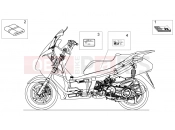 APRILIA Atlantic 125 E3 Plate set-decal-op.handbooks
