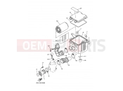 YAMAHA YFM 250 Big Bear YFM250 YFM25BW BIG BEAR 1P09 2007 INTAKE
