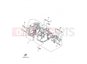 YAMAHA YFM 250 Big Bear YFM250 YFM25BW BIG BEAR 1P09 2007 CRANKCASE