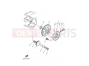 YAMAHA YFM 250 Big Bear YFM250 YFM25BW BIG BEAR 1P09 2007 STARTER CLUTCH