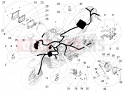 APRILIA Caponord 1200 Central electrical system
