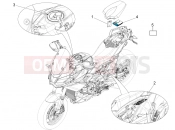 APRILIA Caponord 1200 Plate set / Various