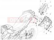 APRILIA Caponord 1200 Rear mudguard