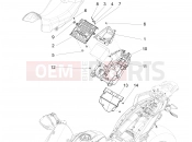 APRILIA Caponord 1200 Saddle compartment