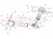 APRILIA Caponord 1200 Cylinder - Piston