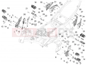 APRILIA Caponord 1200 Foot rests