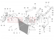 APRILIA Caponord 1200 Rally Cooling system