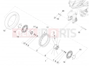 APRILIA Caponord 1200 Rally Front wheel