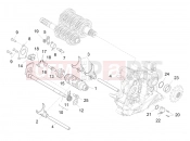 APRILIA Caponord 1200 Rally Gear box / Selector / Shift cam