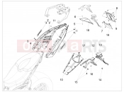 APRILIA Caponord 1200 Rally Rear body