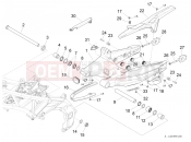 APRILIA Caponord 1200 Rally Swing arm