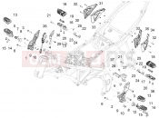 APRILIA Caponord 1200 Rally USA Foot rests