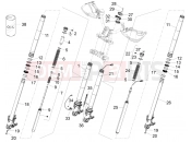 APRILIA Caponord 1200 Rally USA Front fork Dynamic Damping Sachs