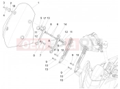 APRILIA Caponord 1200 Rally USA Windshield