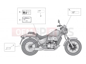 APRILIA Classic / Red Rose 50 decal and operator's handbook