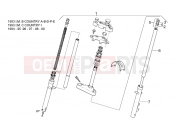 APRILIA Classic / Red Rose 50 front fork 93-99 - lh sleeve