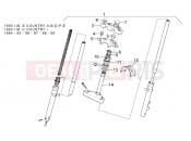 APRILIA Classic / Red Rose 50 front fork 93-99 - stem