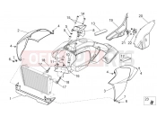 APRILIA Dorsoduro 1200 Central body