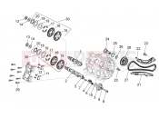 APRILIA Dorsoduro 1200 Front cylinder timing system