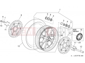 APRILIA Dorsoduro 1200 Front wheel