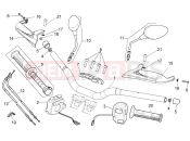 APRILIA Dorsoduro 1200 Handlebar - Controls