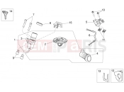 APRILIA Dorsoduro 1200 Lock hardware kit