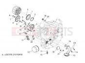 APRILIA Dorsoduro 1200 Oil pump