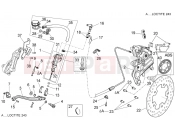 APRILIA Dorsoduro 1200 Rear brake system I