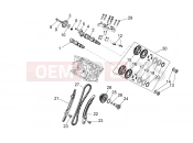 APRILIA Dorsoduro 1200 Rear cylinder timing system