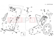 APRILIA Dorsoduro 750 ABS Rear brake system