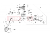 APRILIA Dorsoduro 750 ABS Clutch pump