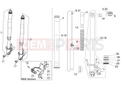 APRILIA Dorsoduro 750 ABS Fron fork II