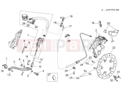 APRILIA Dorsoduro 750 Rear brake system