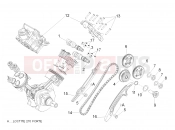 APRILIA Dorsoduro 750 Rear cylinder timing system