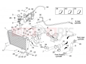 APRILIA Dorsoduro 750 Cooling system