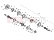 APRILIA Dorsoduro 750 Gear box