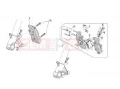 APRILIA Dorsoduro 750 Factory ABS / NO ABS Front brake caliper